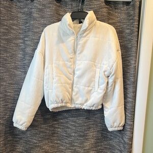 SHEIN Off-White Puffer Jacket